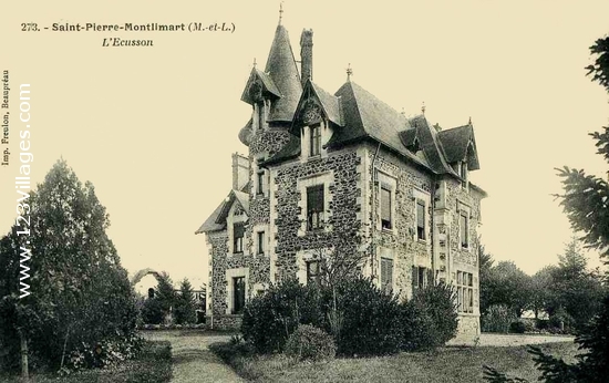 Carte postale de Saint-Pierre-Montlimart