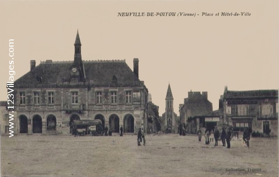 Carte postale de Neuville-de-Poitou