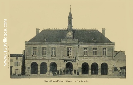 Carte postale de Neuville-de-Poitou