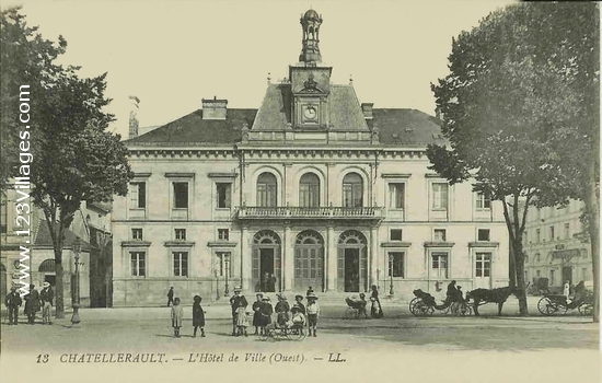 Carte postale de Châtellerault