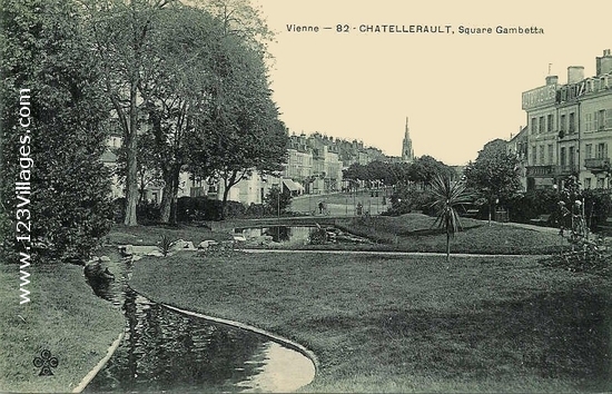 Carte postale de Châtellerault