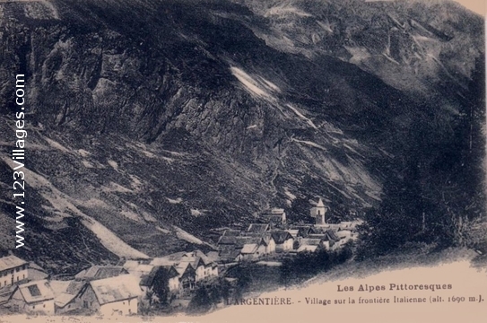 Carte postale de Argentière-la-Bessée