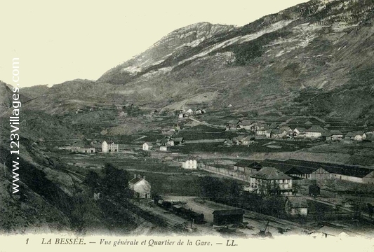 Carte postale de Argentière-la-Bessée