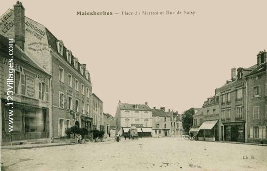 Carte postale de Malesherbes