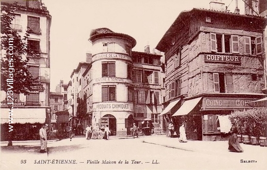 Carte postale de Saint-Etienne