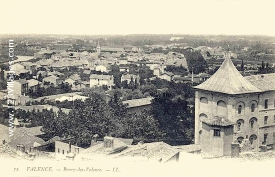 Carte postale de Bourg-lès-Valence