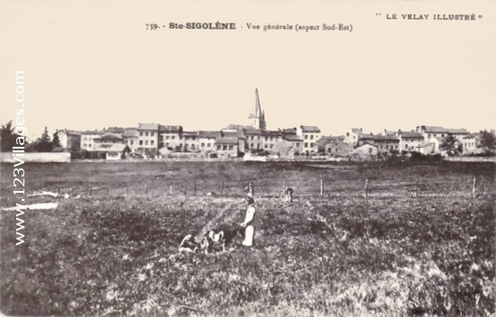 Carte postale de Sainte-Sigolène