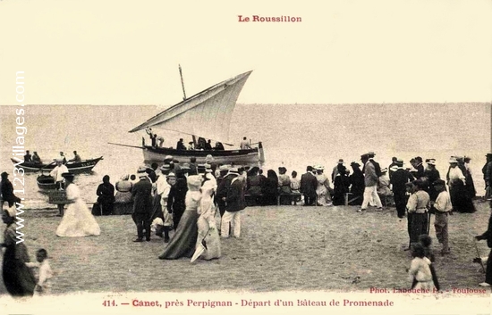 Carte postale de Canet-en-Roussillon