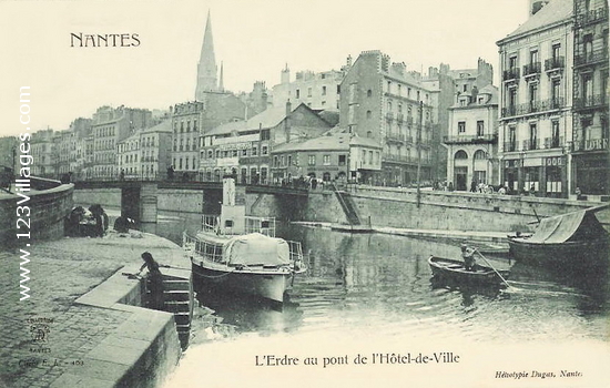 Carte postale de Nantes