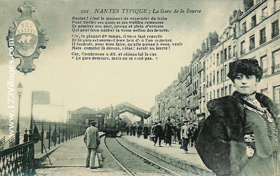 Carte postale de Nantes