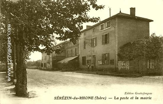Carte postale de Sérézin-du-Rhône