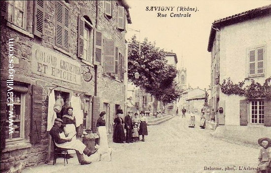 Carte postale de Savigny