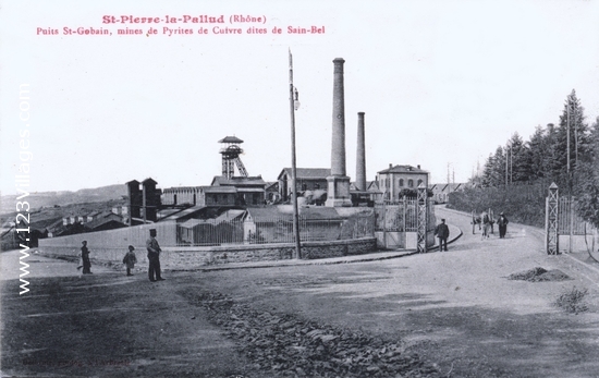 Carte postale de Saint-Pierre-la-Palud