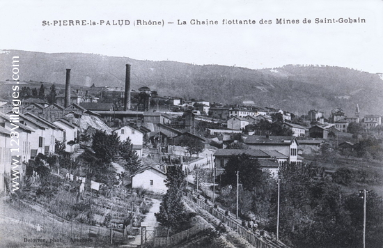Carte postale de Saint-Pierre-la-Palud