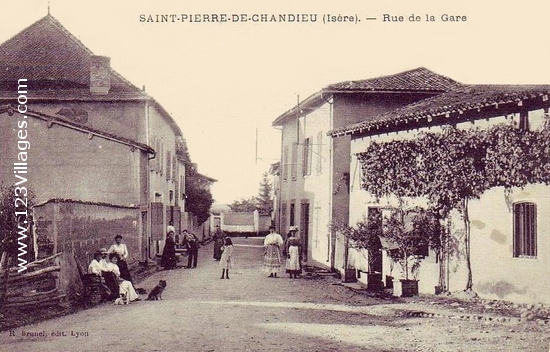 Carte postale de Saint-Pierre-de-Chandieu