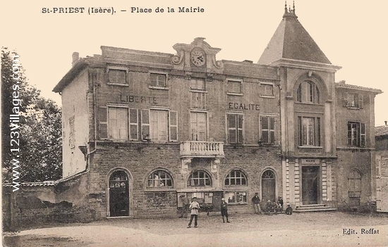 Carte postale de Saint-Pierre-de-Chandieu