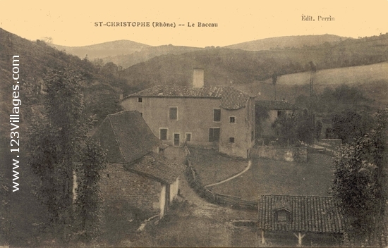 Carte postale de Saint-Christophe