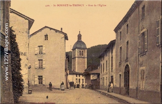 Carte postale de Saint-Bonnet-le-Troncy
