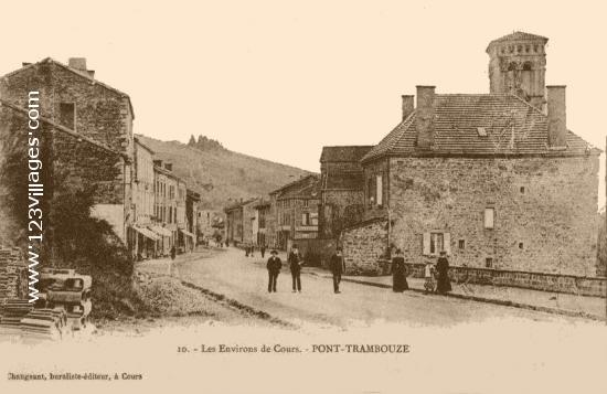 Carte postale de Pont-Trambouze