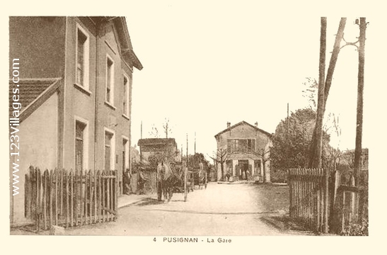 Carte postale de Pusignan