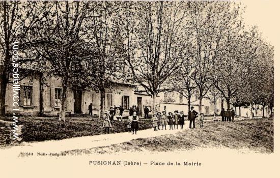 Carte postale de Pusignan