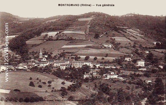 Carte postale de Montromant