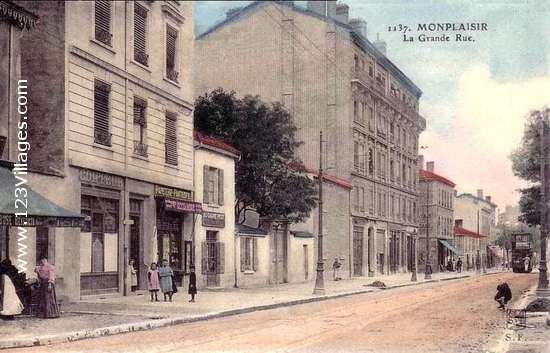 Carte postale de Lyon 