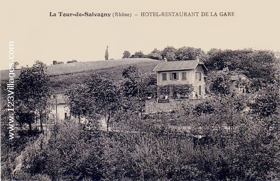 Carte postale de La Tour-de-Salvagny