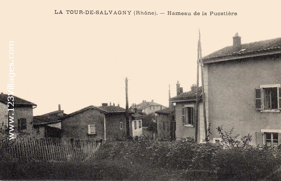 Carte postale de La Tour-de-Salvagny
