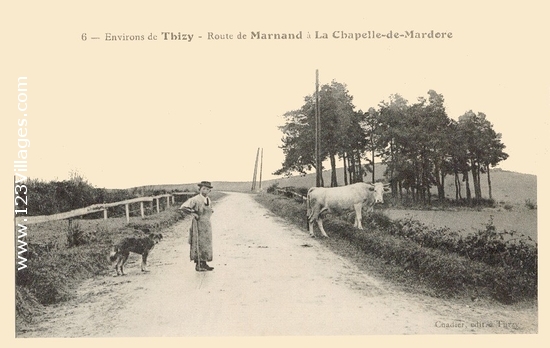 Carte postale de La Chapelle-de-Mardore