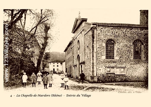 Carte postale de La Chapelle-de-Mardore