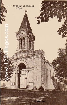 Carte postale de Grézieu-le-Marché