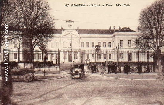 Carte postale de Angers