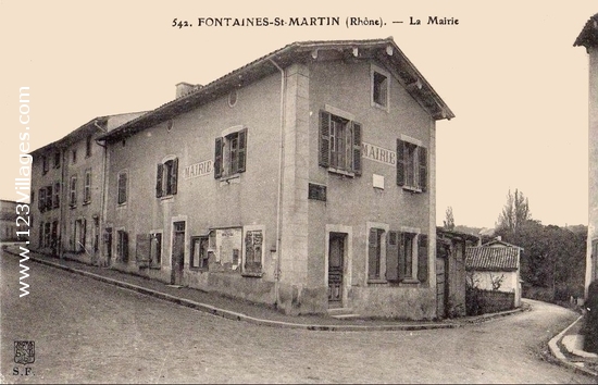 Carte postale de Fontaines-Saint-Martin