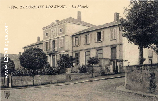 Carte postale de Fleurieu-sur-Saône