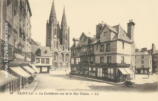 Carte postale de Saint-Lô
