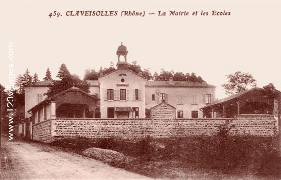 Carte postale de Claveisolles