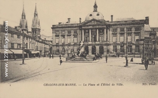 Carte postale de Châlons-en-Champagne