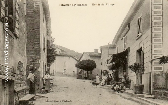 Carte postale de Chevinay