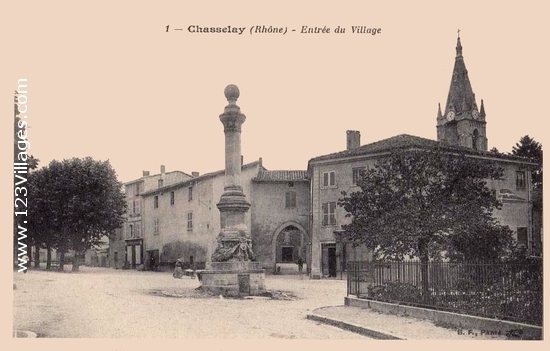 Carte postale de Chasselay
