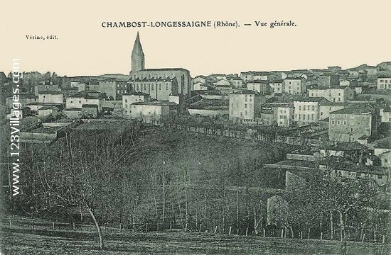 Carte postale de Chambost-Longessaigne