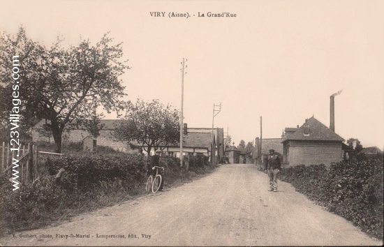 Carte postale de Viry-Noureuil