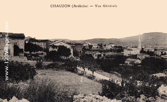 Carte postale de Chauzon