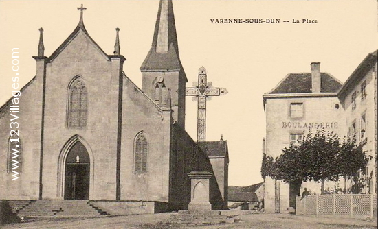 Carte postale de Varennes-sous-Dun