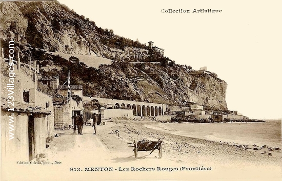 Carte postale de Menton