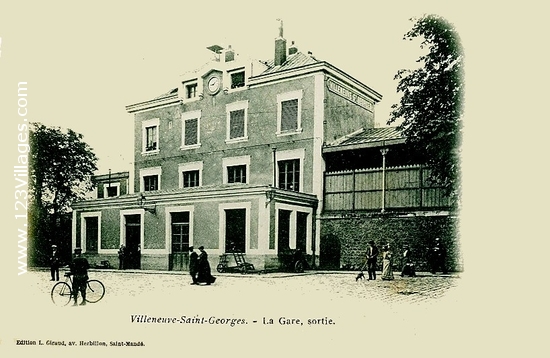 Carte postale de Villeneuve-Saint-Georges