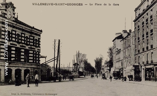 Carte postale de Villeneuve-Saint-Georges