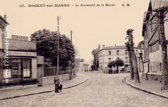 Carte postale de Nogent-sur-Marne