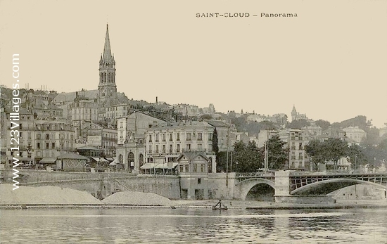 Carte postale de Saint-Cloud