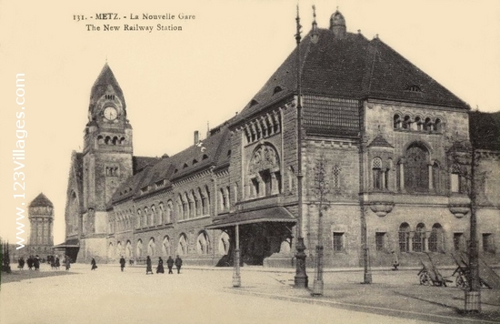 Carte postale de Metz